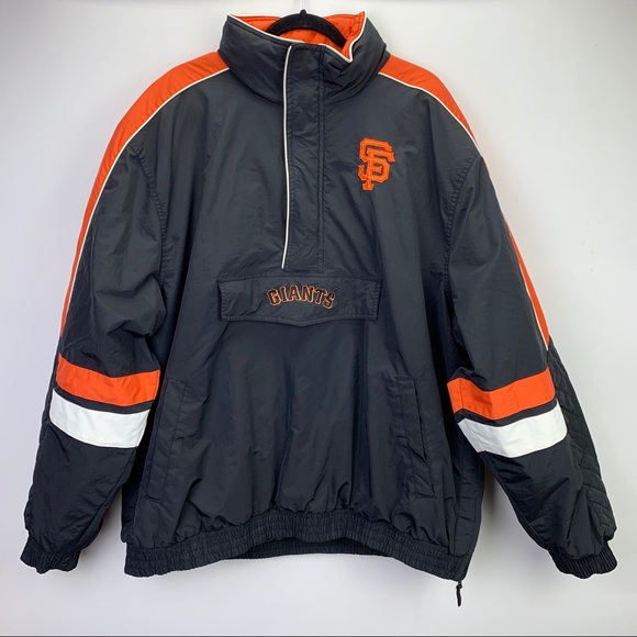Genuine Merchandise Jackets \u0026 Coats | Vintage San Francisco Giants Windbreaker Jacket | Color: Black/Orange | Size: 2XL | Carmen20c's Closet